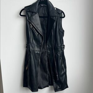 Zara Black Textured Jacket